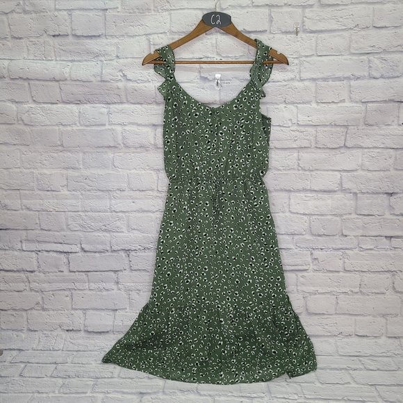 Jack by BB Dakota Dresses & Skirts - Jack By BB Dakota Sage Patterned Tank Dress Size M